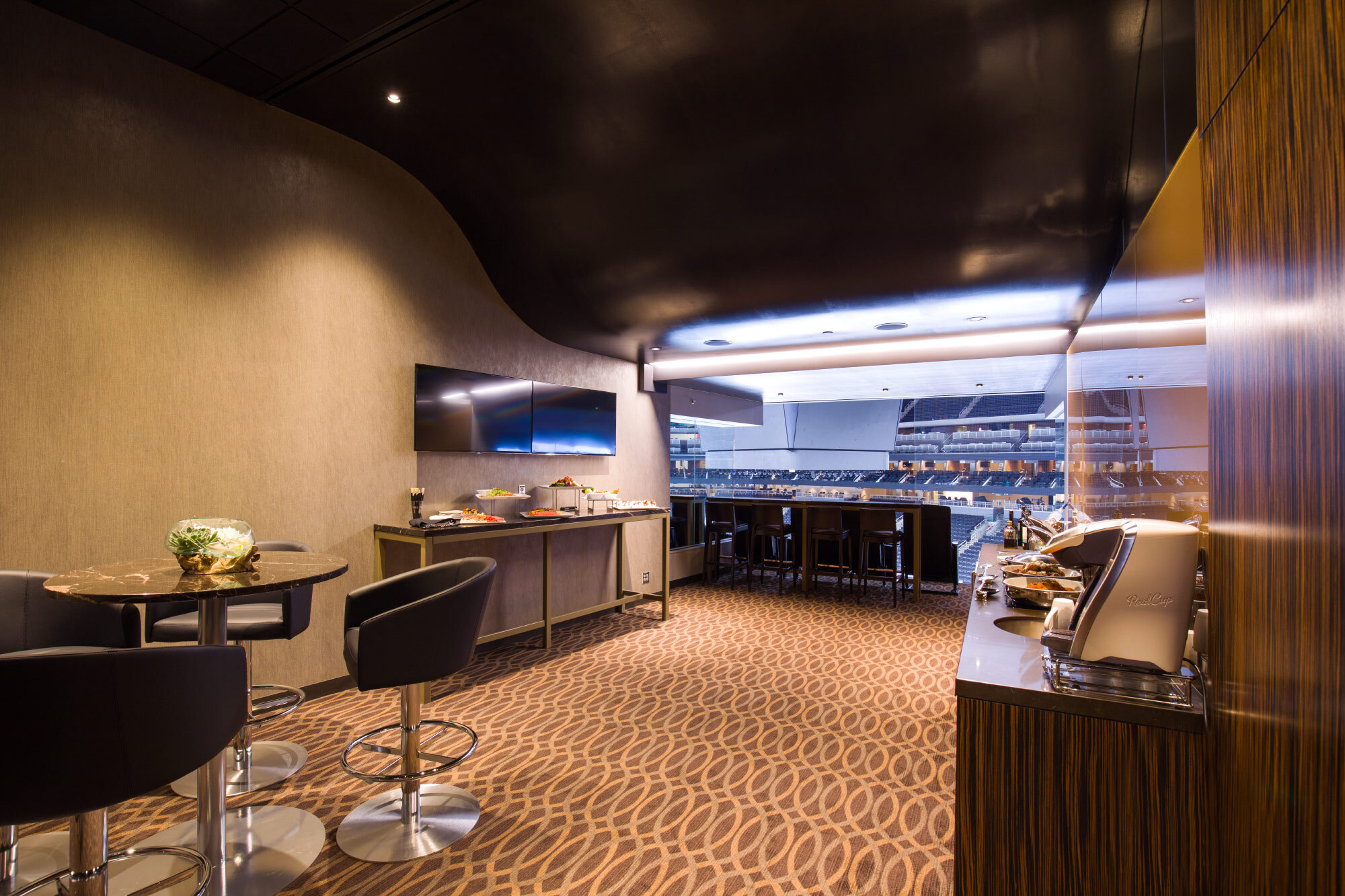 Scotiabank Suite interior.